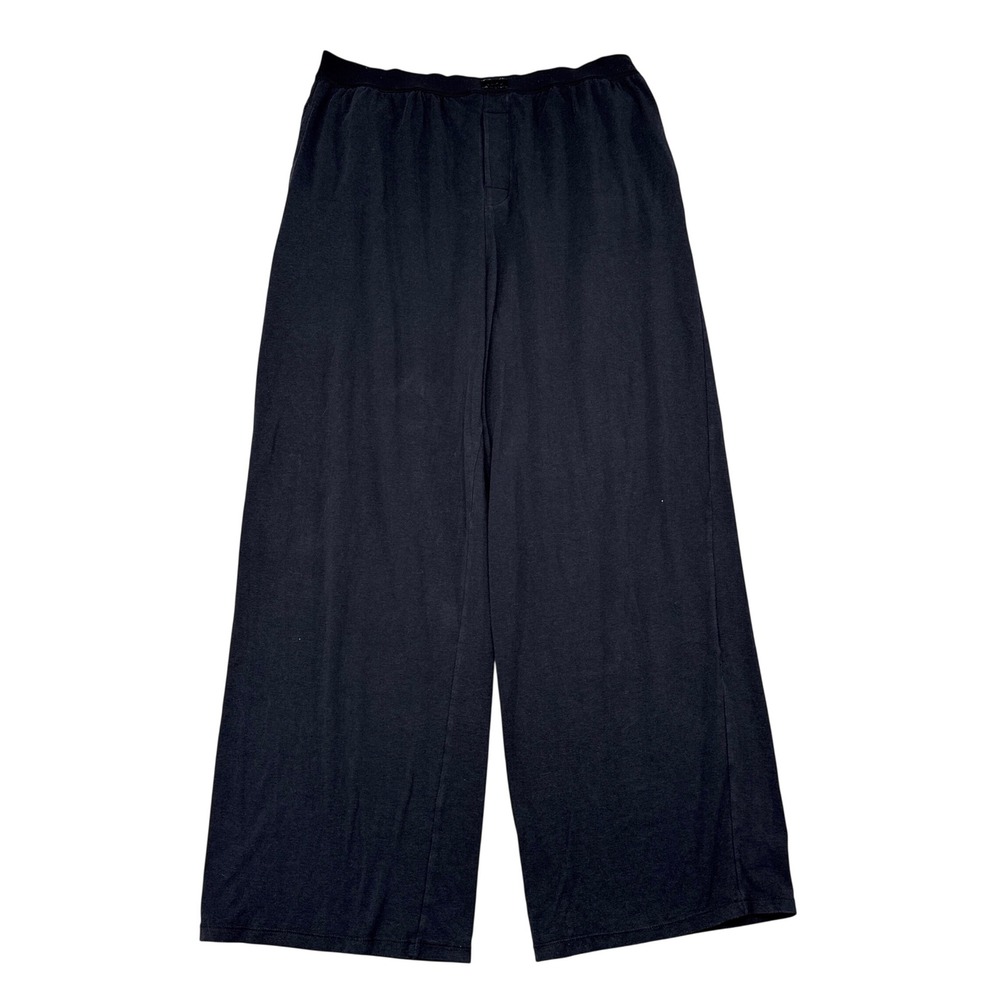 SKIMS Pants Mens‎ Size XL Black Comfort Relaxation Loungewear Stretch Casual